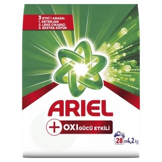 Ariel Oxi Gücü Etkili Toz Çamaşır Deterjanı 4.2 kg Deterjan kullananlar yorumlar
